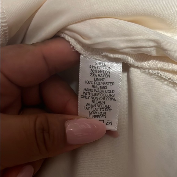 Isaac Mizrahi Cream Sleeveless Sundress Maxi - Picture 7 of 9